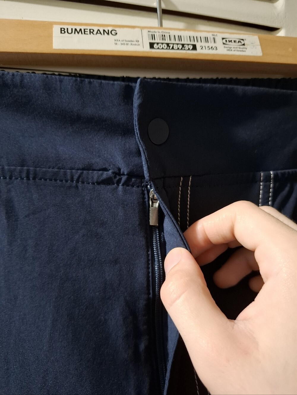 Athleta Pants Women's 6 Chelsea Wide Leg Pant Navy Utility Athletic Cargo Sporty - Picture 5 of 12